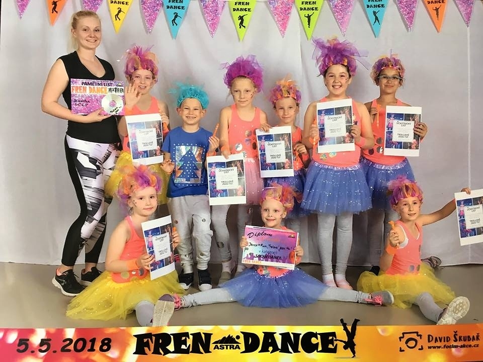 Tanečníci z Dance4Fun měli úspěšný víkend ve Frenštátě