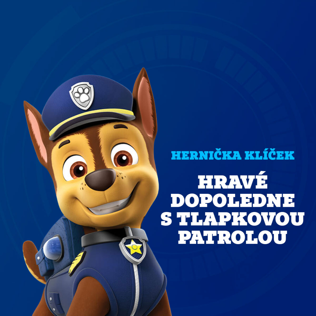 Hravé dopoledne s Tlapkovou patrolou
