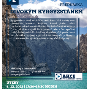 Divokým Kyrgyzstánem | Přednáška